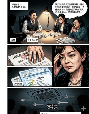 畜牲&J被告囉-內部對策會議