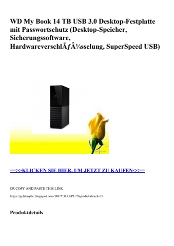 2747 wd my book 14 tb usb 3