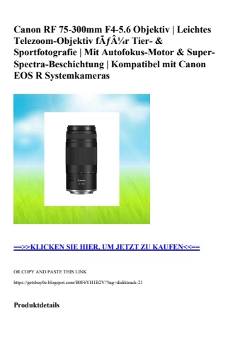 7851 canon rf 75-300mm f4-5