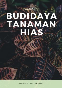 BIDIDAYA TANAMAN HIAS