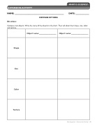 Extension Activities - Kindergarten