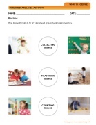 Intermediate Activities - Kindergarten