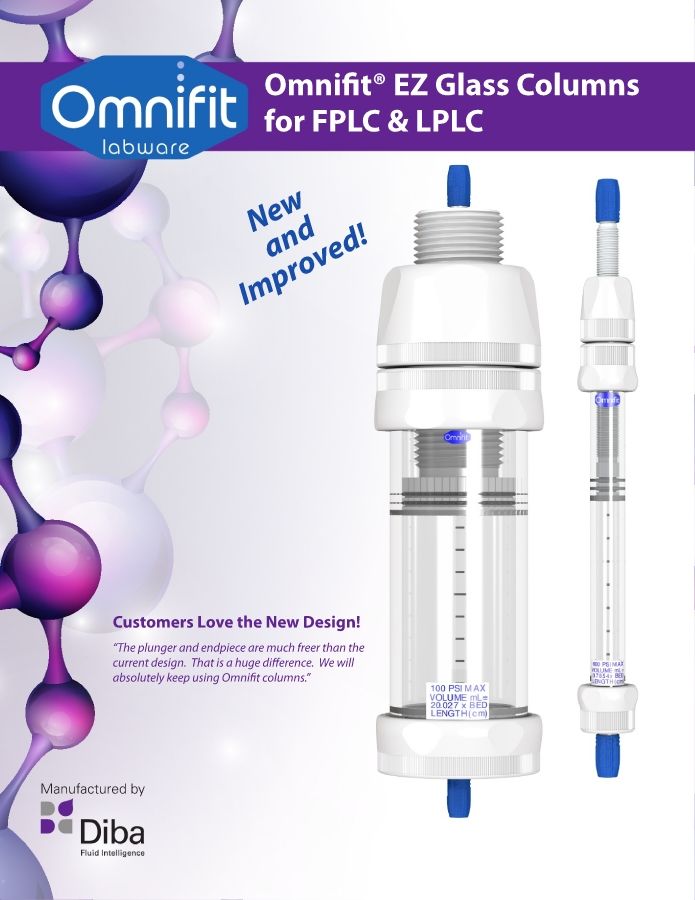 Omnifit EZ Glass Columns for FPLC & LPLC