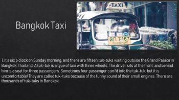 Bangkok Taxi