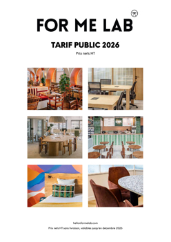 TARIFS PUBLICS 2026 FOR ME LAB