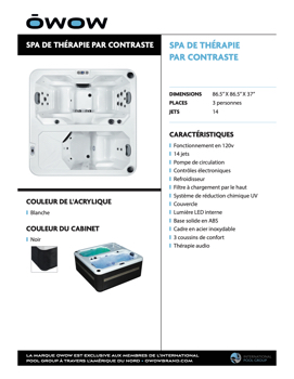 OWOW Feuilles de vente • Bains froids