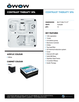 OWOW Sell sheets • Cold plunges