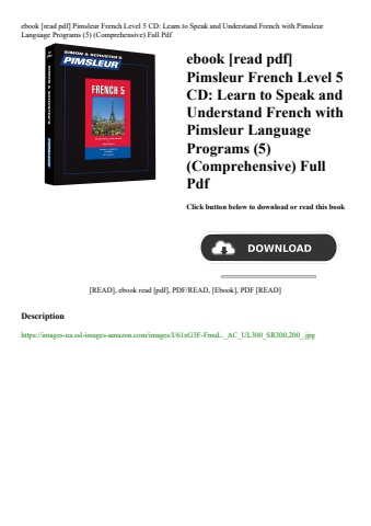 ebook [read pdf] pimsleur french level 5 cd learn to speak and understand french with pimsleur langu