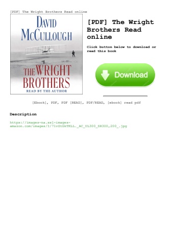[pdf] the wright brothers read online