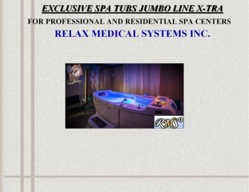 CATALOG  PROFESSIONAL UNDERWATER MASSAGE TUBS