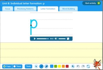 handwriting p & t