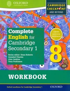 Complete English for Cambridge Secondary 1 Work book 8