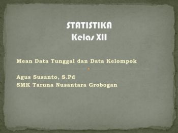 STATISTIKA