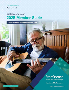 Prominence Member Guide - Washoe County