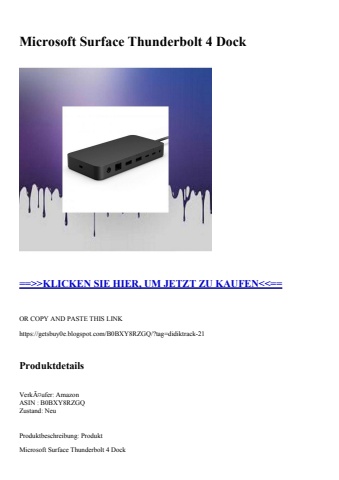 2684 microsoft surface thunderbolt 4 dock