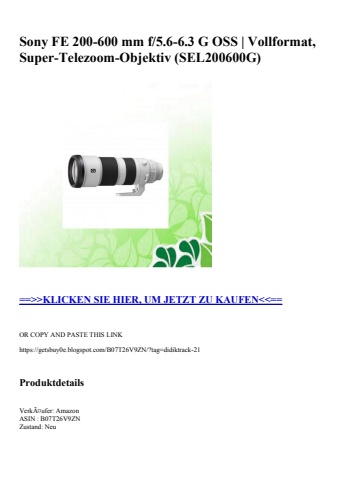 4627 sony fe 200-600 mm f 5