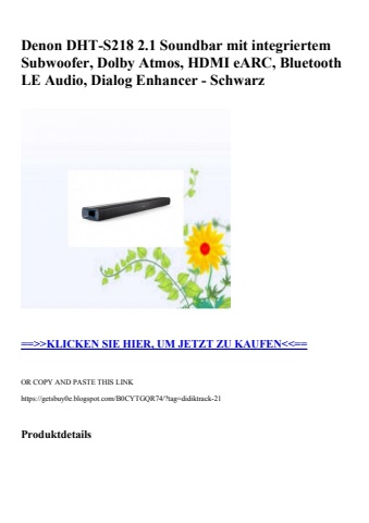 2849 denon dht-s218 2