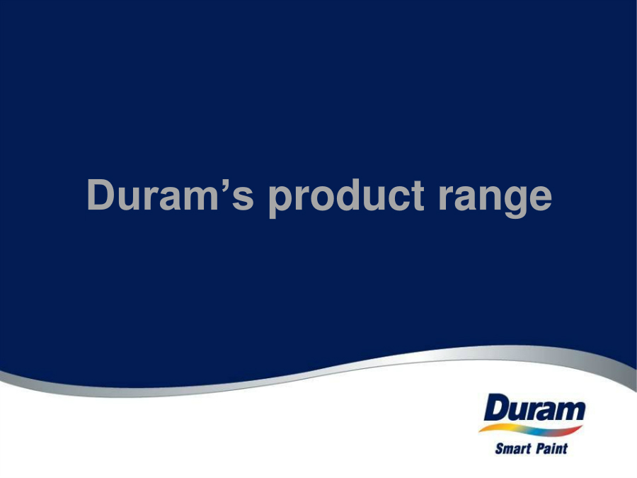 Duram Exterior Paint Colour Chart