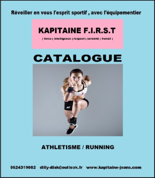 brochure athlétisme running