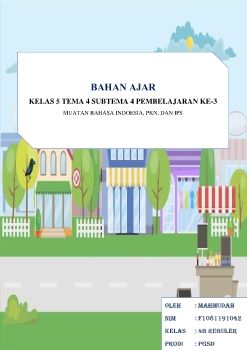 Uas bahan ajar