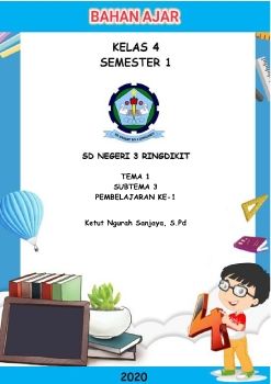 Baham Ajar_Kelas 4_T1 SB3 PB1_Ketut Ngurah Sanjaya