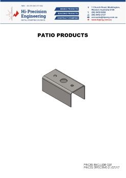 Patio Brochure