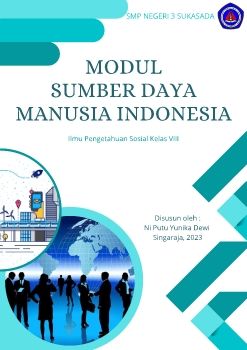 Biru Putih Cover Modul Pelatihan Kepemimpinan Dokument A4