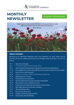 SA Chamber UK-November  News Letter