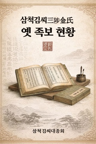 삼척김씨 옛족보 현황