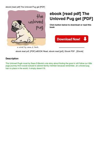 ebook [read pdf] the unloved pug get [pdf]