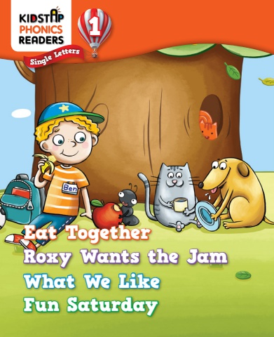 kids tap phonics readers 1