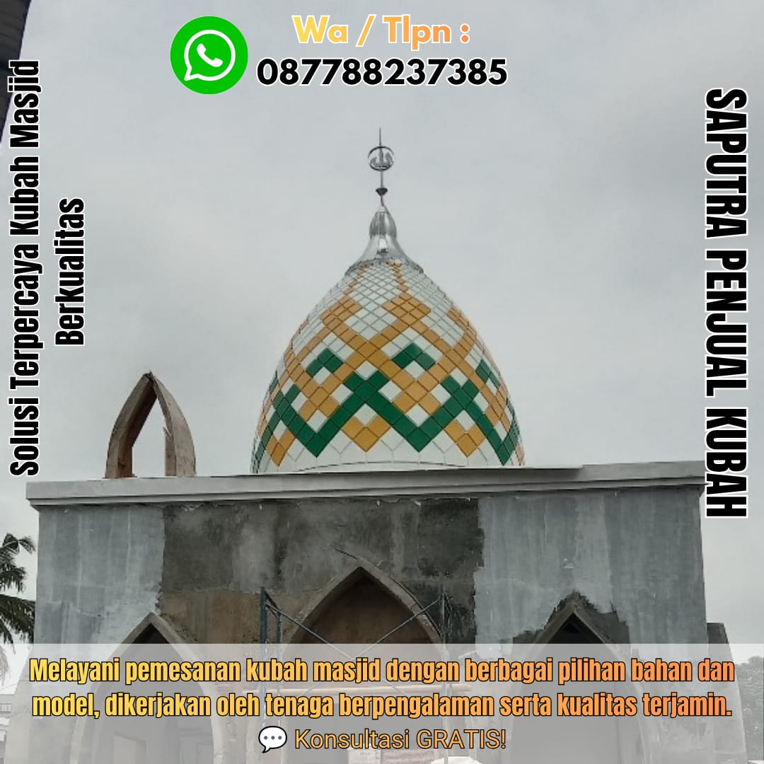 Produksi Kubah Masjid Karubaga { W.A / Tlpn 087788237385 }