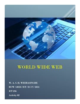 WORLD WIDE WEB