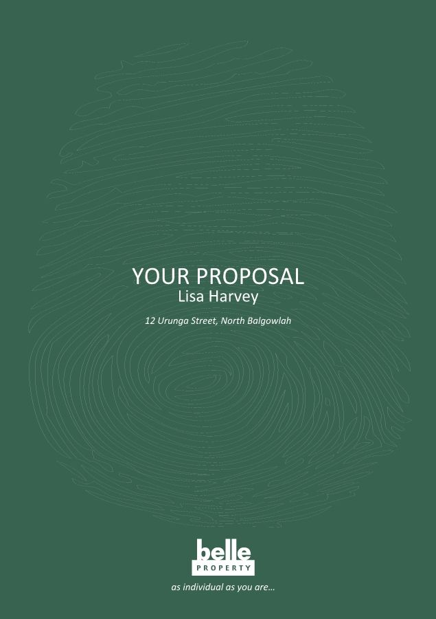 12 Urunga Street Proposal