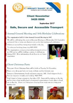 Client Newsletter