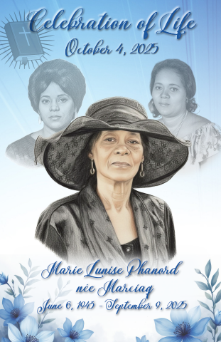 Marie L. Phanord Celebration Program