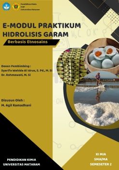 E-MODUL PRAKTIKUM BERBASIS ETNOSAINS PADA MATERI HIDROLISIS GARAM