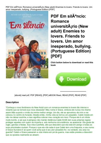 pdf em silãƒâªncio romance universitãƒâ¡rio (new adult) enemies to lovers