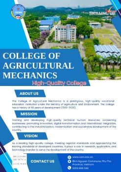 Blue and White Modern Company Profile Flyer