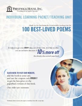 100 Best Loved Poems - Teaching Unit