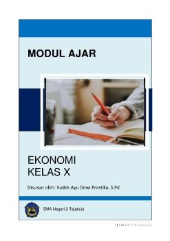 MODUL AJAR EKONOMI CP 1