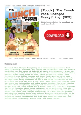 [ebook] the lunch that changed everything [pdf]