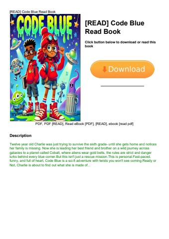 [read] code blue read book