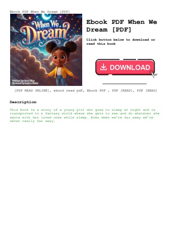 ebook pdf  when we dream [pdf]