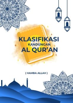 KLASIFIKASI KANDUNGAN AL QUR'AN