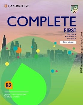 Complete First B2 (third edition) Workbook