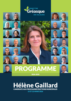 PROGRAMME 2026 REMETTRE GRÉASQUE EN VALEURS