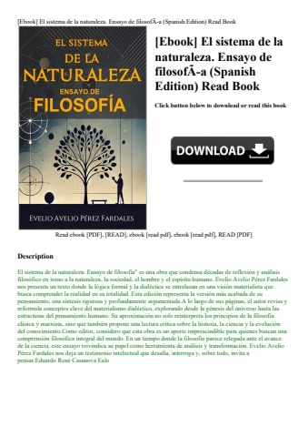 [ebook] el sistema de la naturaleza