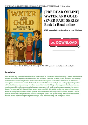 [pdf read online] water and gold (ever past series book 1) read online