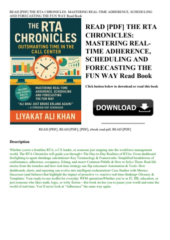 read [pdf] the rta chronicles mastering real-time adherence  scheduling and forecasting the fun way